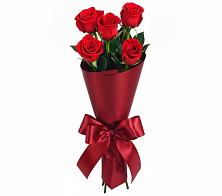 Букет 5 Красных роз Эдлесс Лав в Поселок кирпичного завода