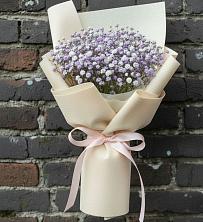 Букет цветов из:  Гипсофила в Поселок кирпичного завода