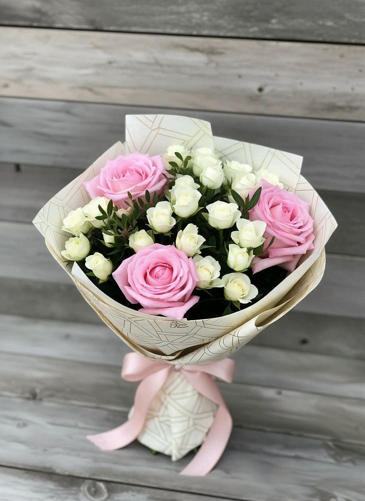 Букет цветов из: Розы в Поселок кирпичного завода