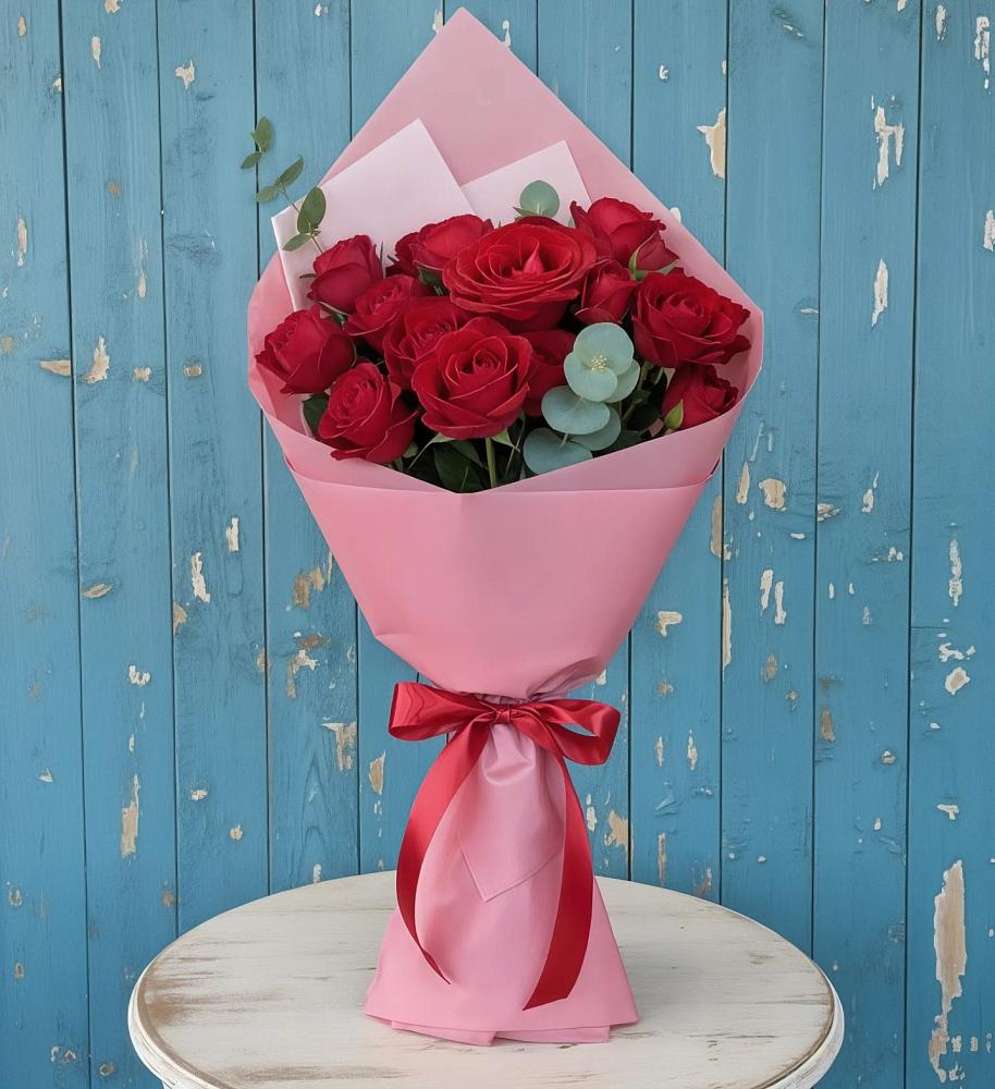 Букет цветов из: Розы в Поселок кирпичного завода