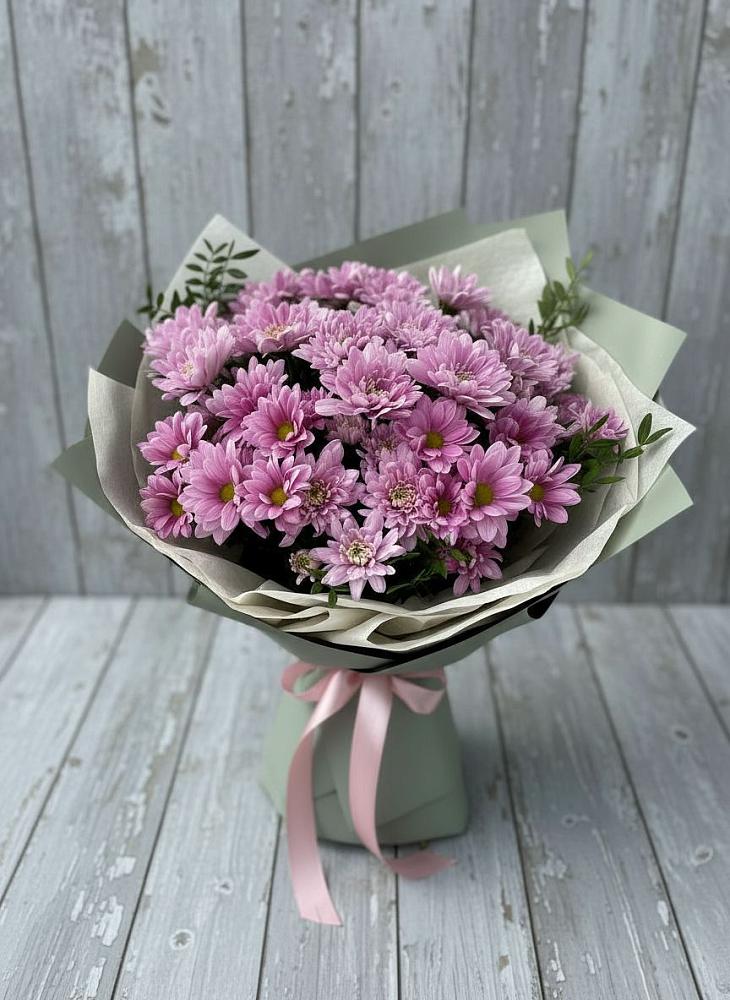 Букет цветов из: Хризантемы в Поселок кирпичного завода