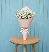 Букет цветов из:  Гипсофила в Поселок кирпичного завода