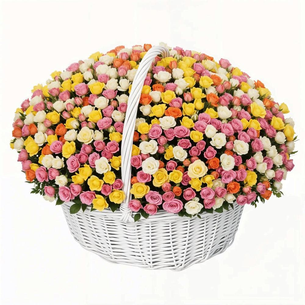 Премиум букет из: Розы в Поселок кирпичного завода