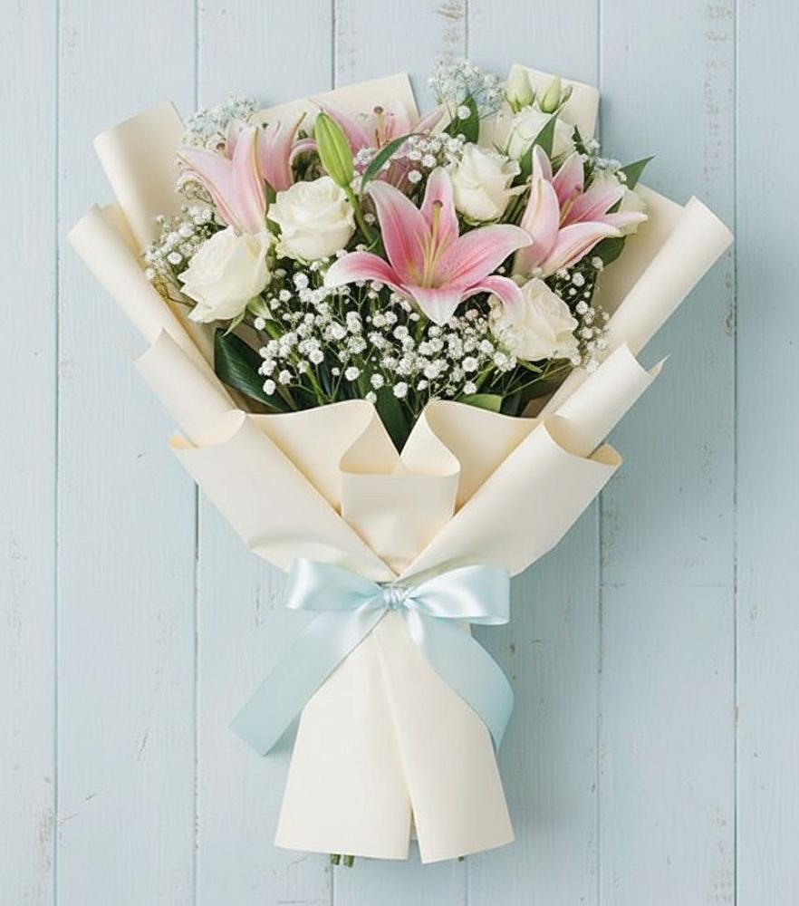 Букет цветов из: Лилии в Поселок кирпичного завода