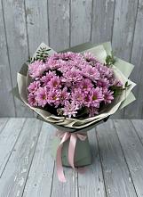 Букет цветов из:  Хризантемы в Поселок кирпичного завода
