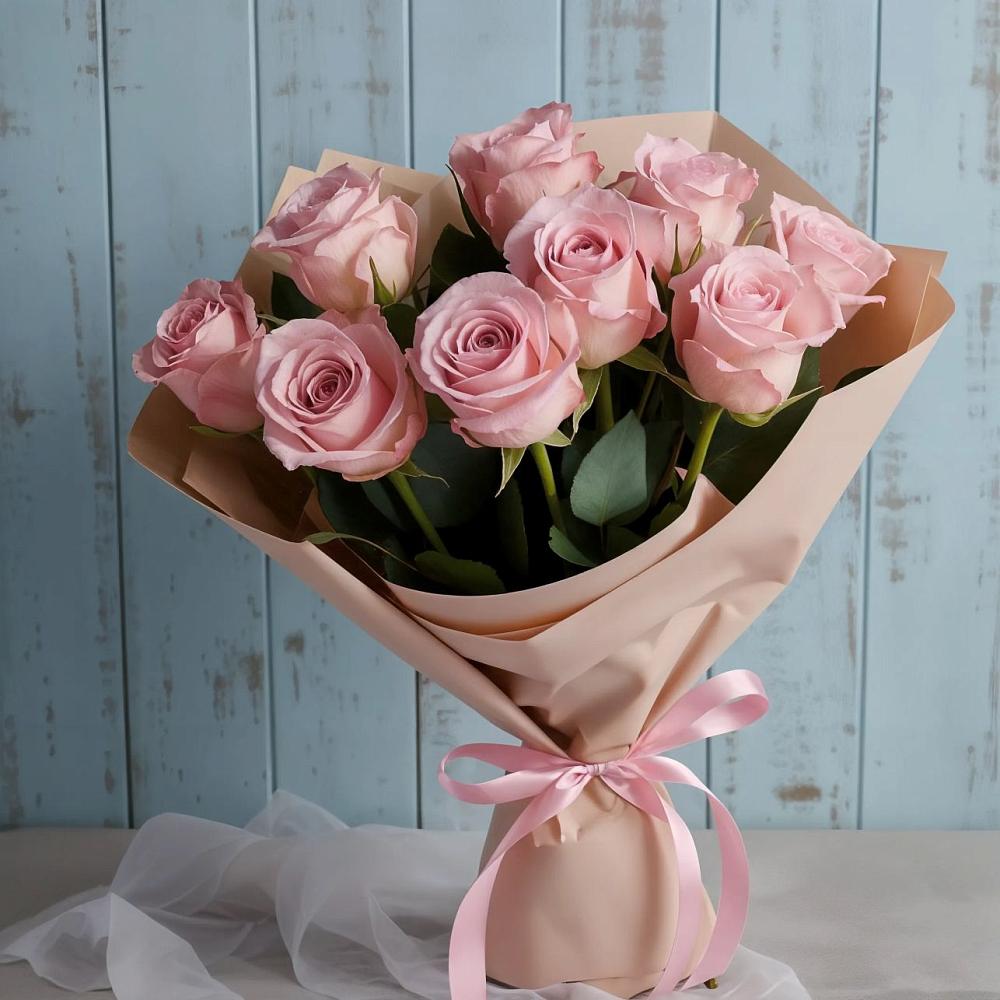 Букет цветов из: Розы в Поселок кирпичного завода