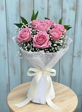 Букет цветов из:  Розы в Поселок кирпичного завода
