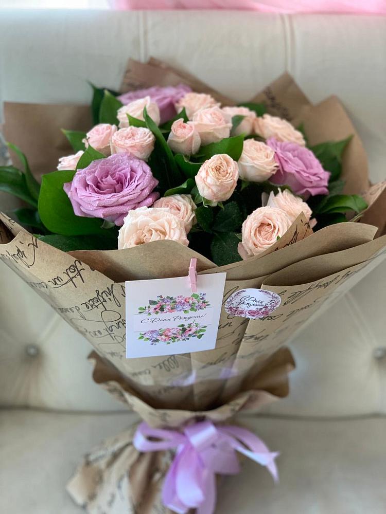 Букет цветов из: Розы в Поселок кирпичного завода