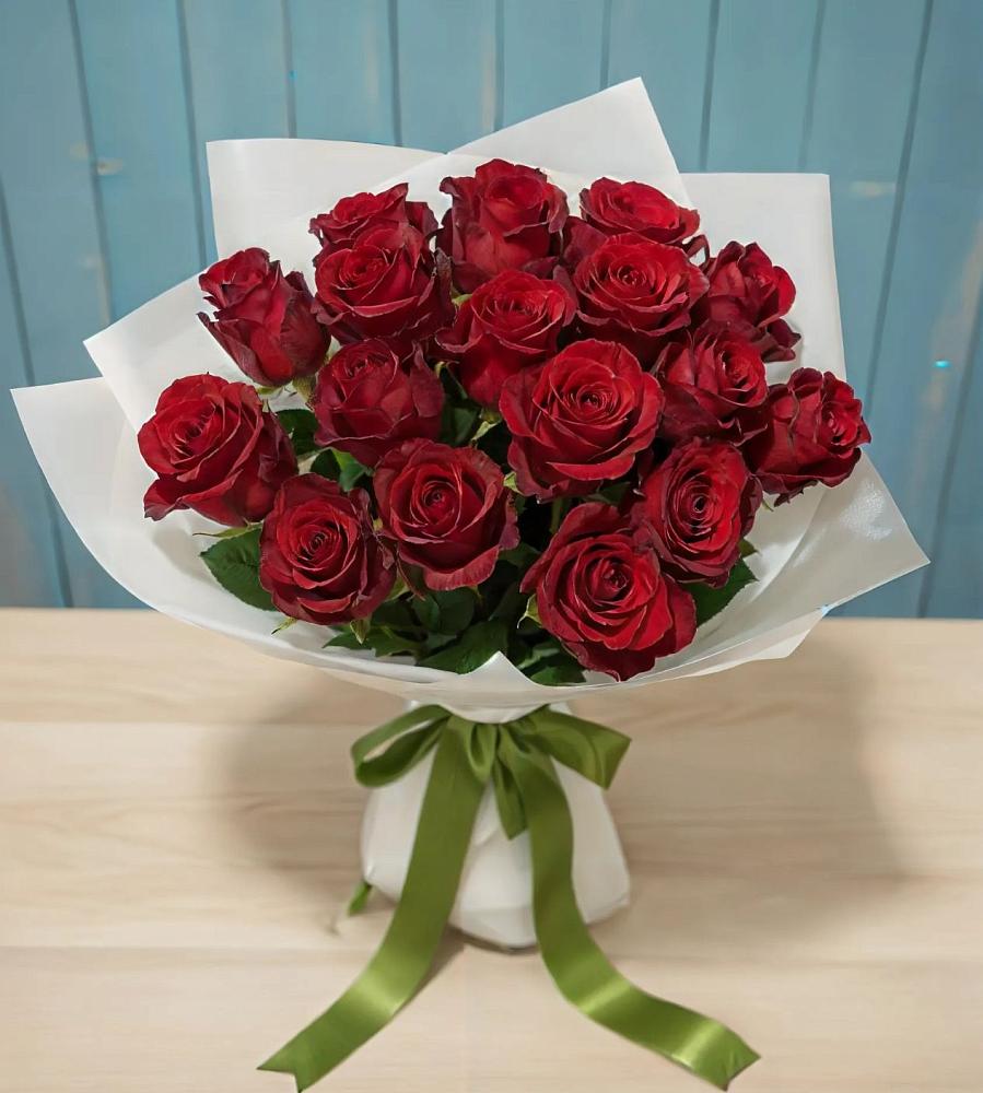 Букет Красные розы в Поселок кирпичного завода