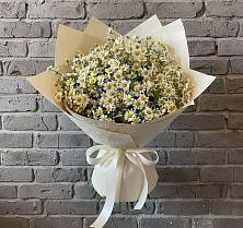 Букет цветов из:  Ромашки в Поселок кирпичного завода