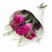 Букет цветов из:  Розы в Поселок кирпичного завода