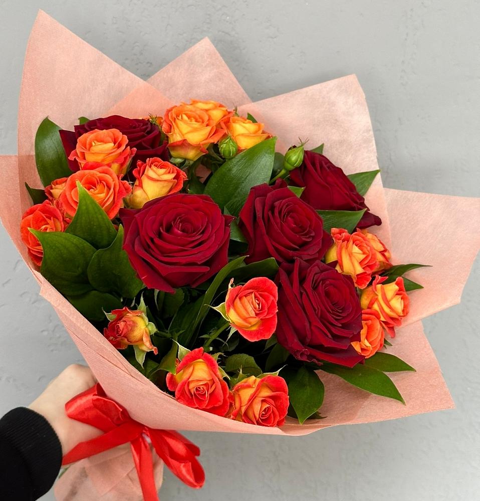 Букет Любовь и восторг в Поселок кирпичного завода