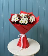 Букет цветов из:  Хризантемы в Поселок кирпичного завода