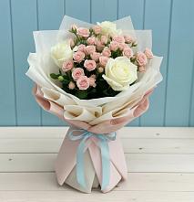 Букет цветов из:  Розы в Поселок кирпичного завода