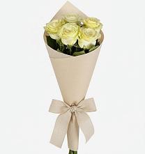 Букет цветов из:  Розы в Поселок кирпичного завода
