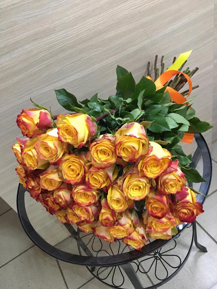 Букет Желтые розы в Поселок кирпичного завода