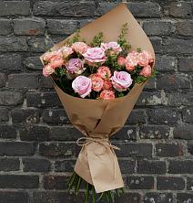 Букет цветов из:  Розы в Поселок кирпичного завода