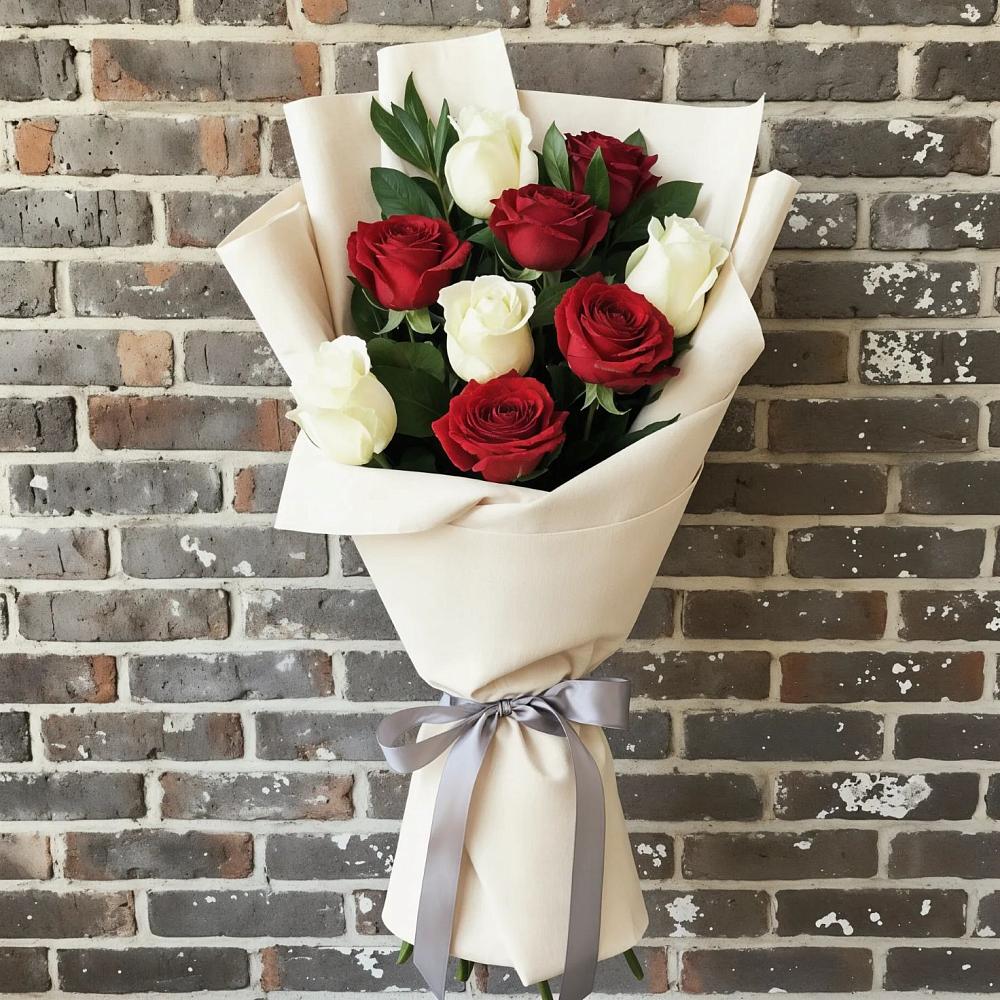 Букет цветов из: Розы в Поселок кирпичного завода