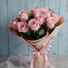 Букет цветов из:  Розы в Поселок кирпичного завода