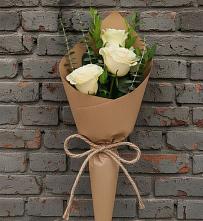 Букет цветов из:  Розы в Поселок кирпичного завода