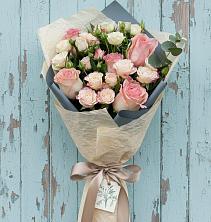 Букет цветов из:  Розы в Поселок кирпичного завода