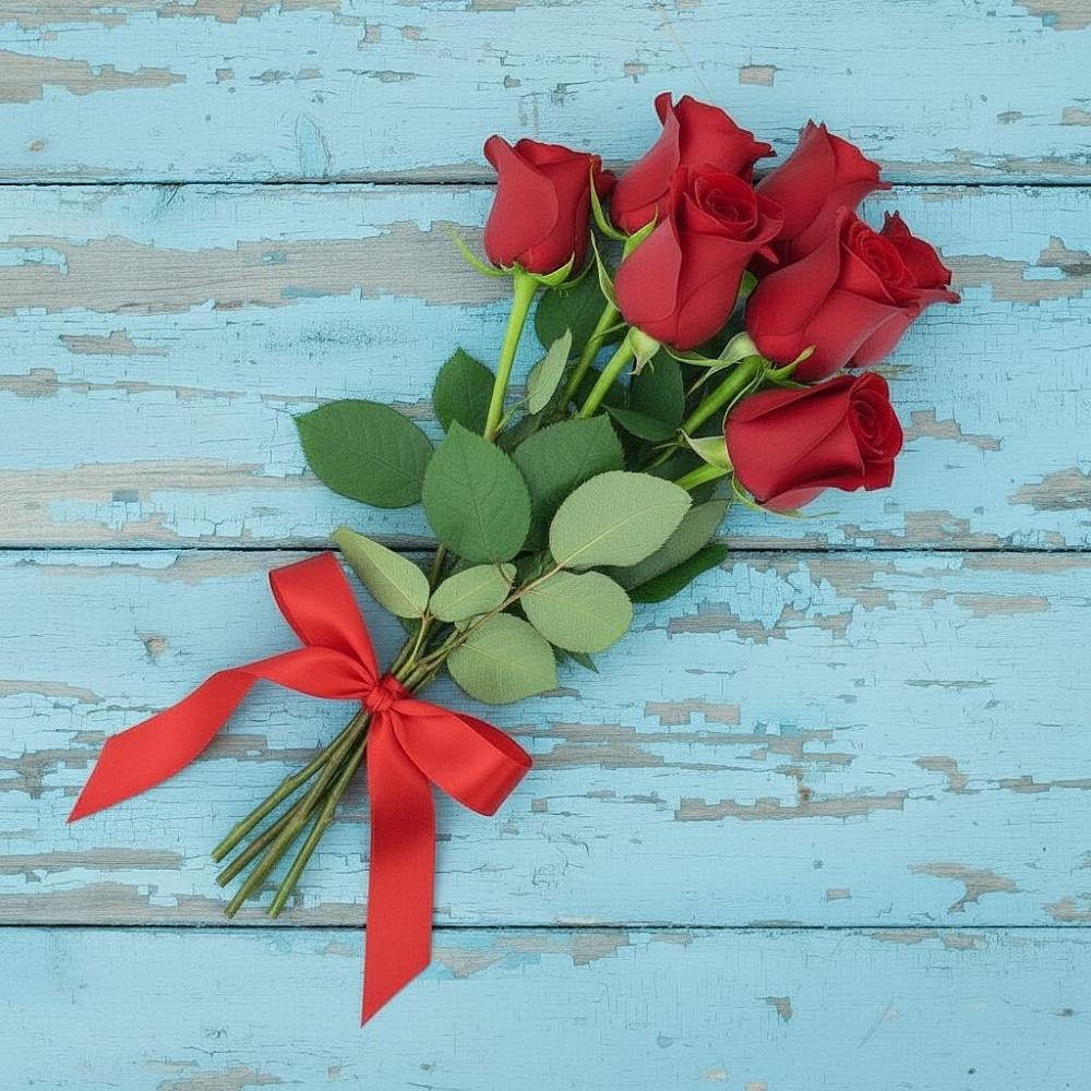 Букет Красные розы в Поселок кирпичного завода