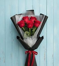 Букет цветов из:  Розы #REPLACE_PRED# Поселок кирпичного завода