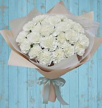 Букет цветов из:  Гвоздики в Поселок кирпичного завода