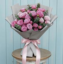 Букет цветов из:  Розы #REPLACE_PRED# Поселок кирпичного завода